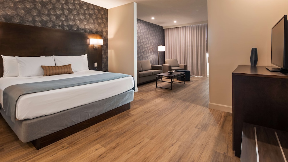 Suite, 1 King Bed with Sofa bed, Non Smoking, Refrigerator (with Sofabed) - Photo 1