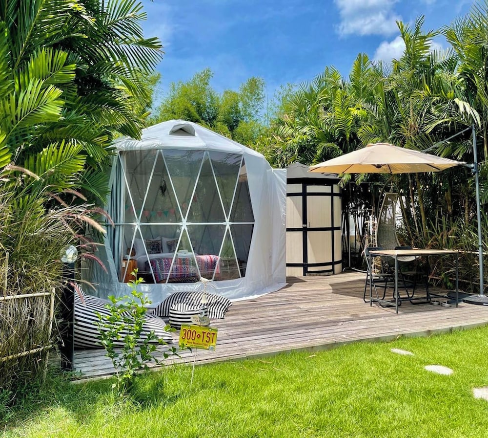 Yurt Tent Pool View - Photo 1