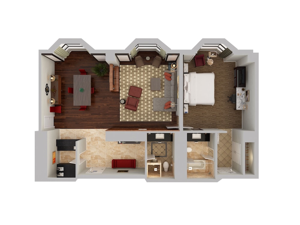 Luxury Suite, 1 Bedroom