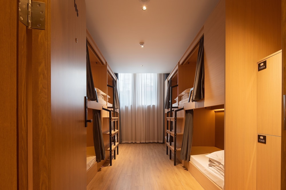 Bed in 8-Bed Female Dormitory Room