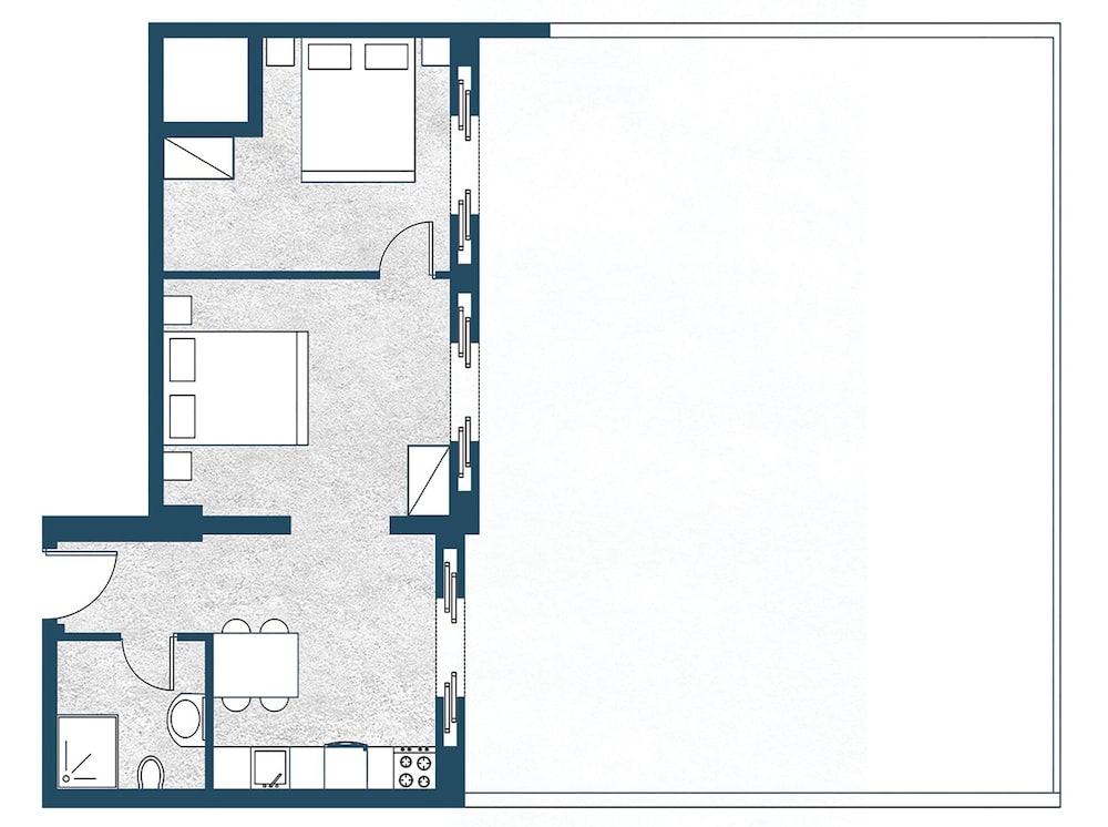 Superior Apartment, 2 Queen Beds, City View (First floor, Zilean D3)