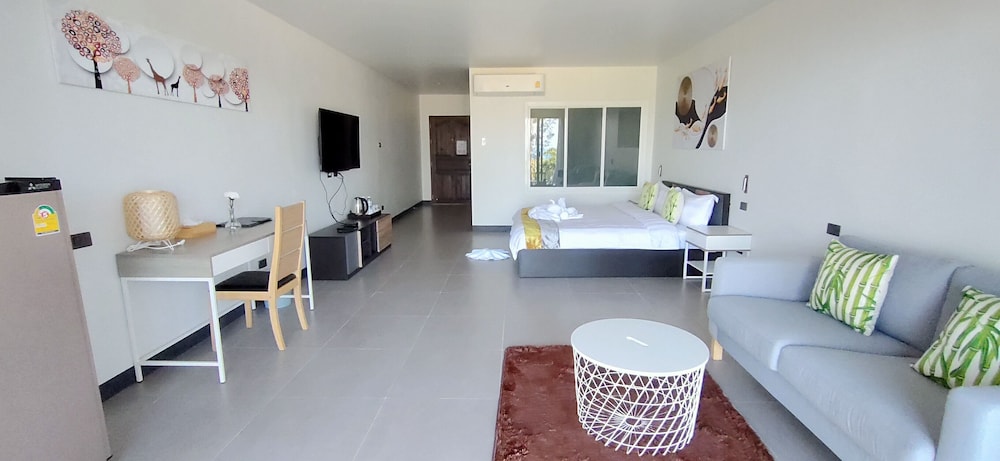 Comfort Studio, 1 King Bed With Sofa Bed, Sea View