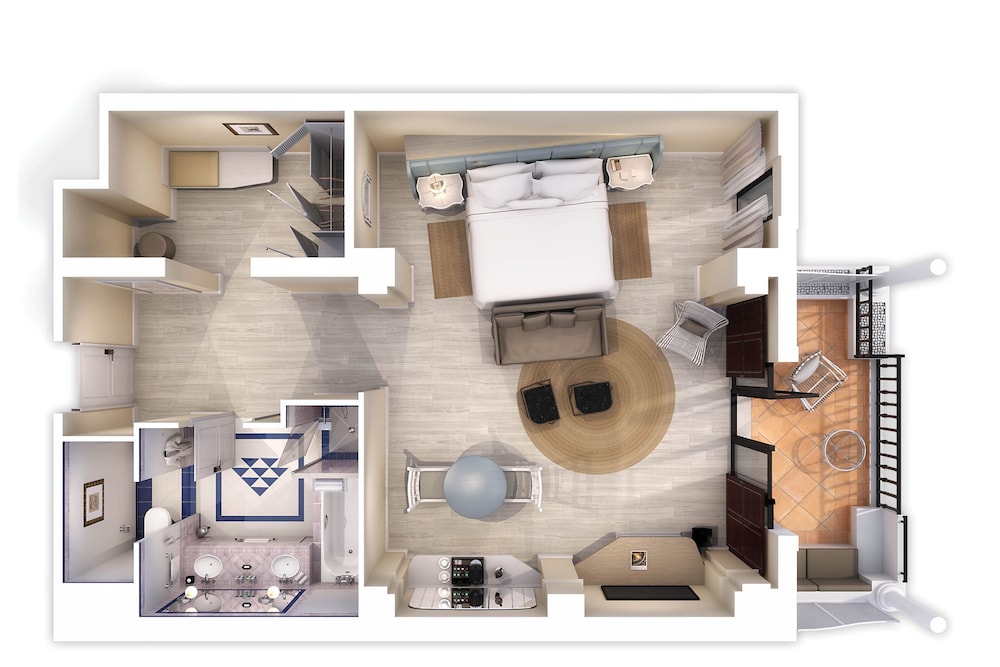 Junior Suite, 1 Bedroom, Terrace
