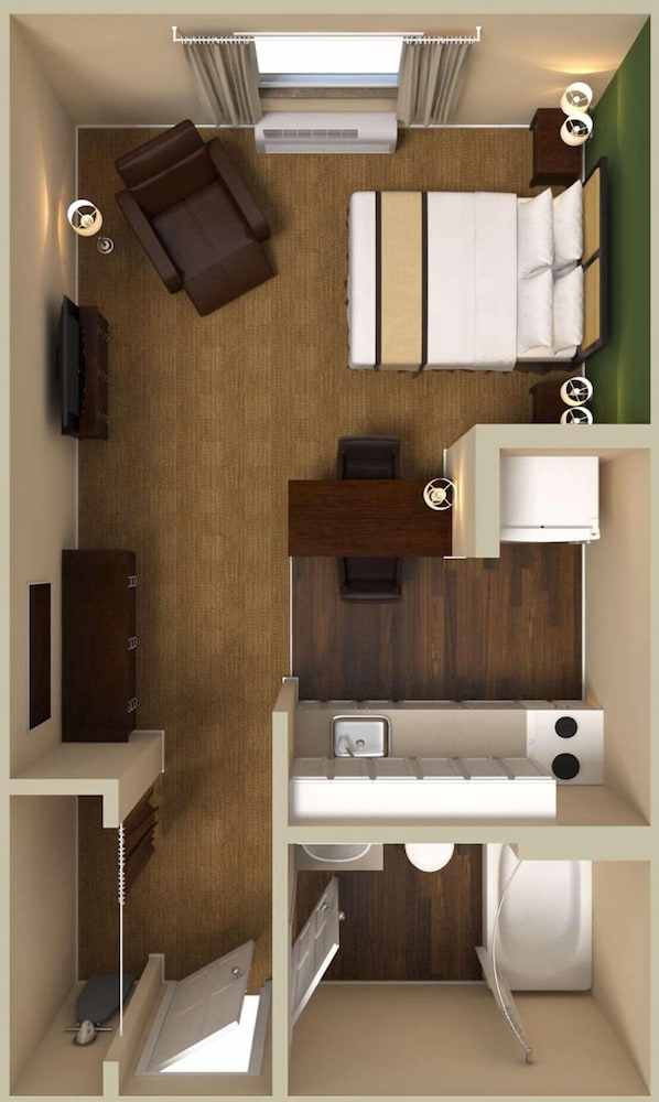 Studio, 1 Queen Bed, Non Smoking - Photo 7