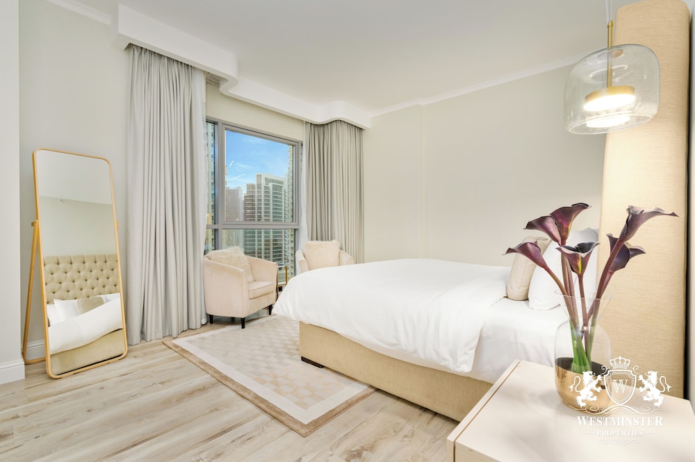 Three bedroom with Full Burj Khalifa and fountain view - Natasha Rox Design