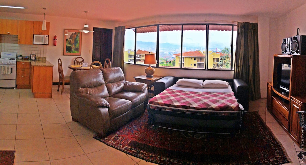 Premium Suite, 2 Schlafzimmer, Küche, Stadtblick