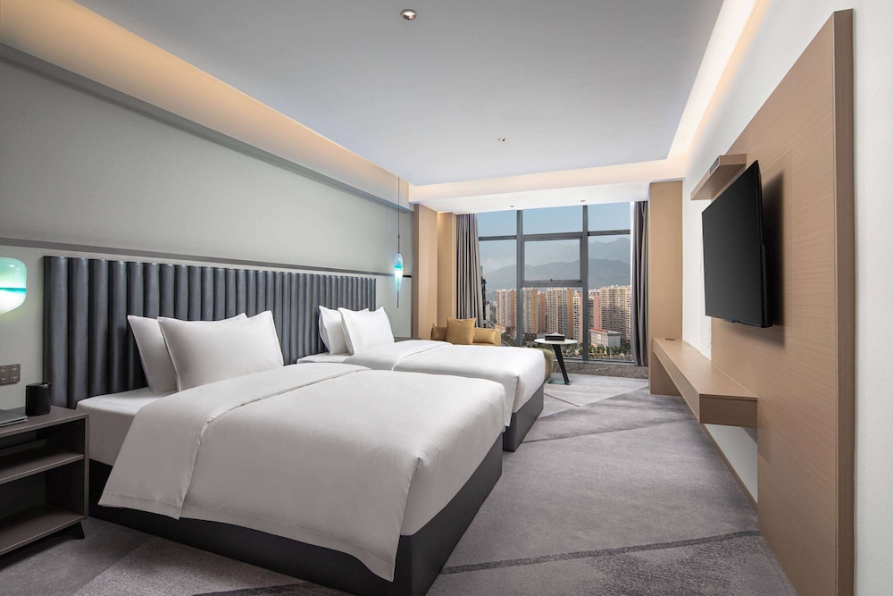 Room, 2 Double Beds, Non Smoking, City View