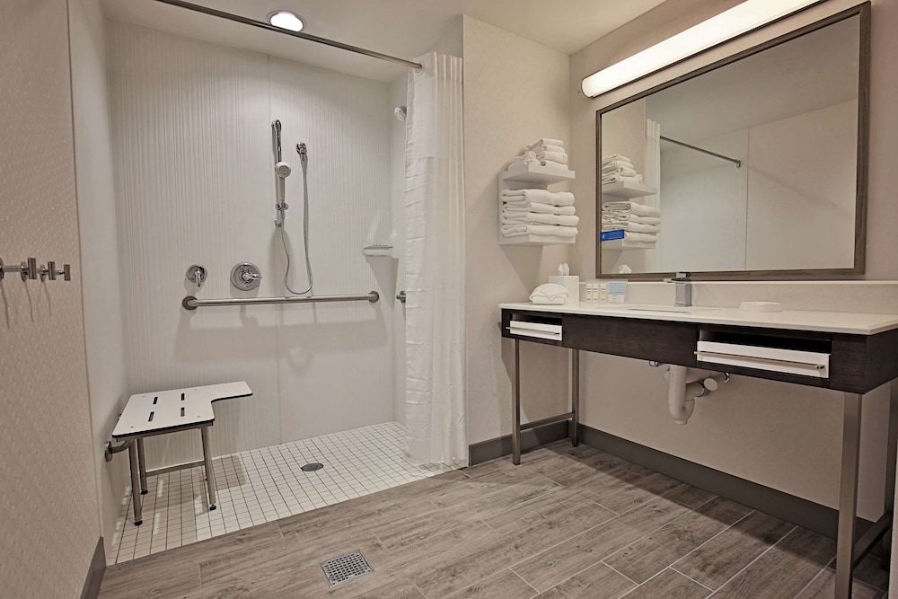 Room, 1 King Bed, Accessible (Mobility & Hearing, Roll-in Shower) photo 3