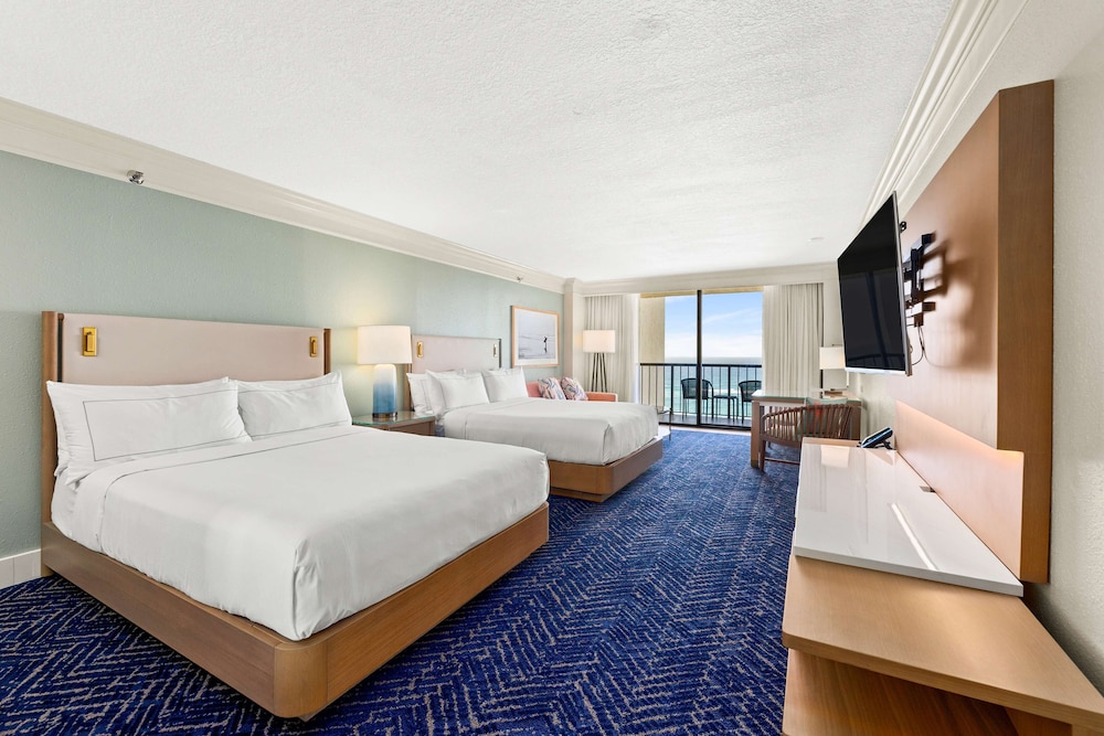 Deluxe Suite, 2 Queen Beds, Beach View - Photo 1