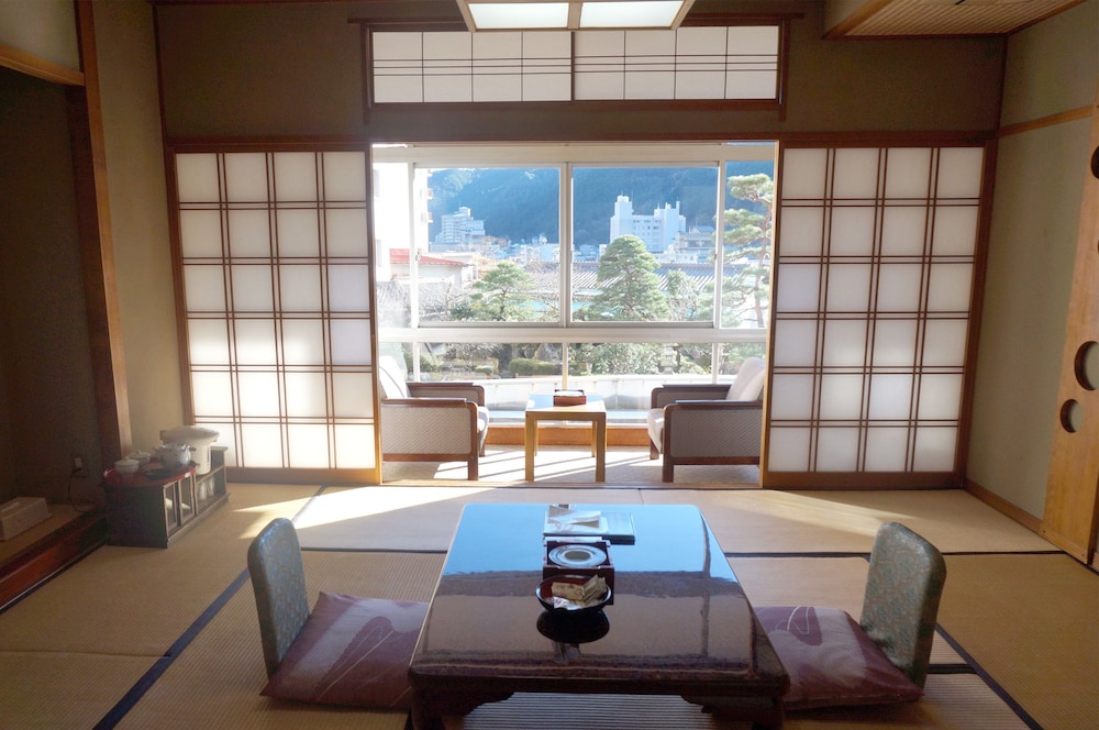 Japanese Style Room,10 Tatami Mats,with Half board (Hida Beef Set Dinner) photo 3