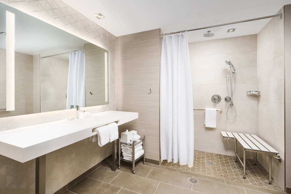 Standard Room, 1 King Bed (Mobility Accessible, Roll-In Shower)