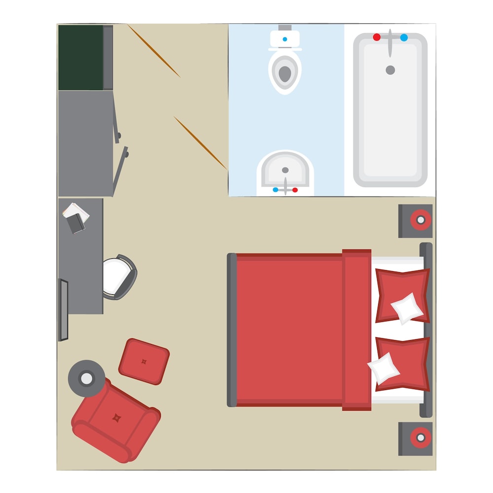 Superior Double Room, 1 Queen Bed, Balcony, Mountain View photo 1