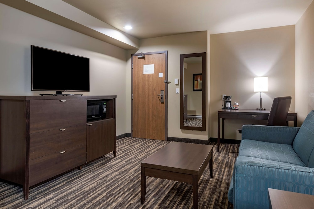 Suite, 1 King Bed, Non Smoking, Refrigerator & Microwave - Photo 4