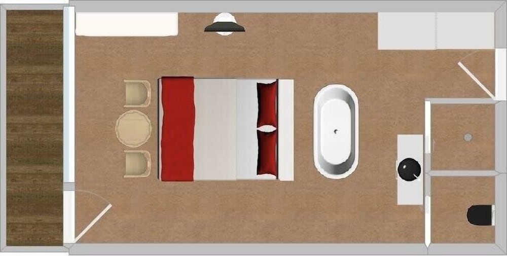 Romantic Double Room (Meranblick)