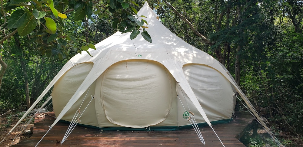 Family Tent, 2 Queen Beds, Non Smoking, Garden View photo 2