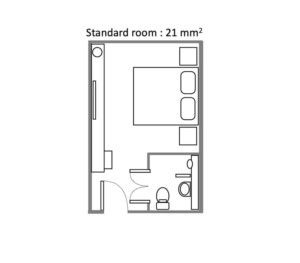 Standard Room, 1 King Bed, Non Smoking, Garden View photo 2