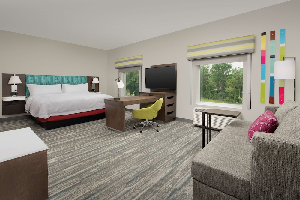 Suite, 1 King Bed, Accessible, Refrigerator & Microwave (Hearing) - Photo 1