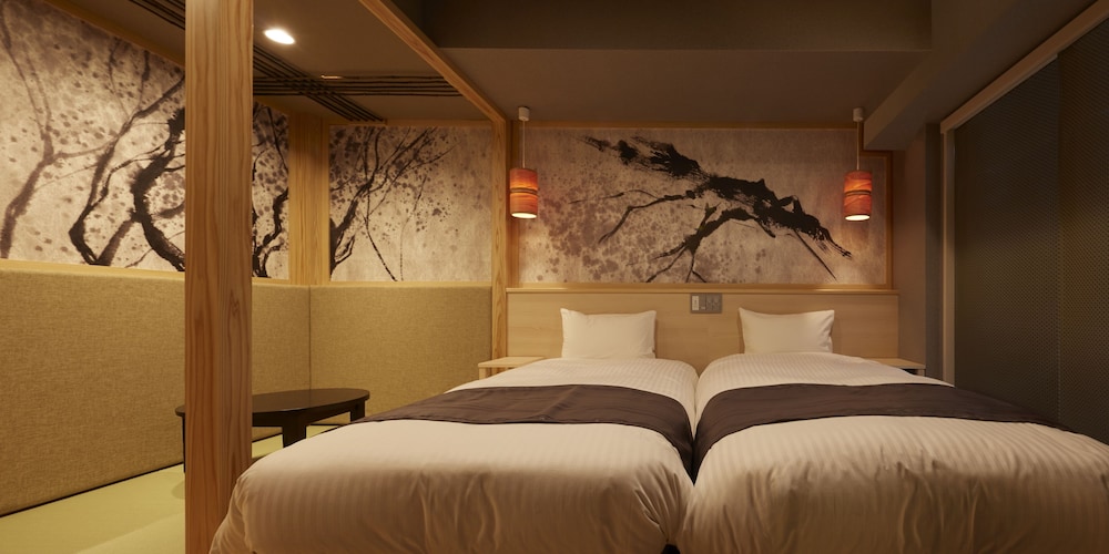 [Non-Smoking] Japanese Modern Twin Room/Shower Booth