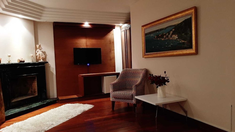 Room, Fireplace, Garden View photo 2