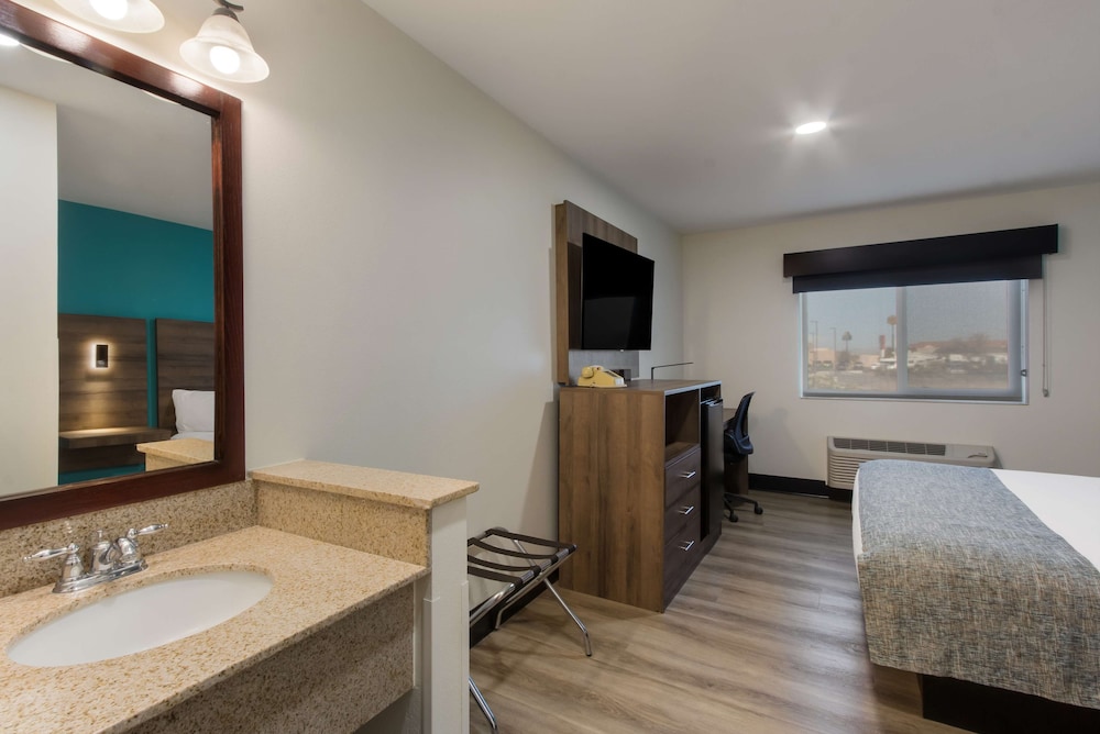 Standard Room, 1 King Bed, Non Smoking, Refrigerator & Microwave - Photo 4