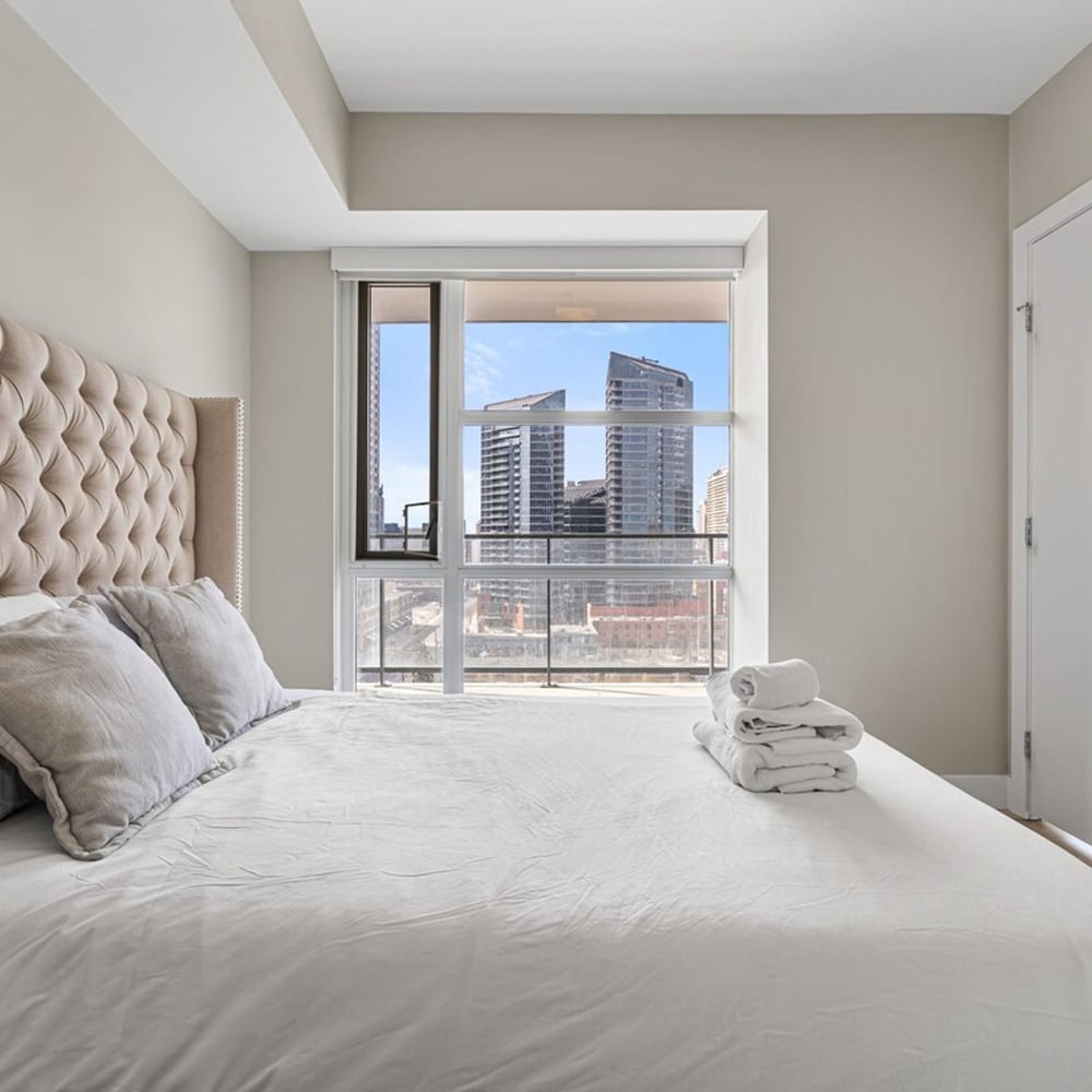 DT Upscale Corner Unit Tower Views Free Parking, Billede 30