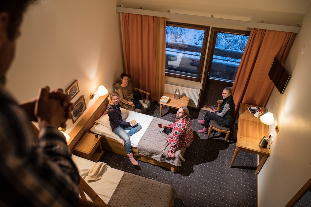 Standard family room, loft and balcony