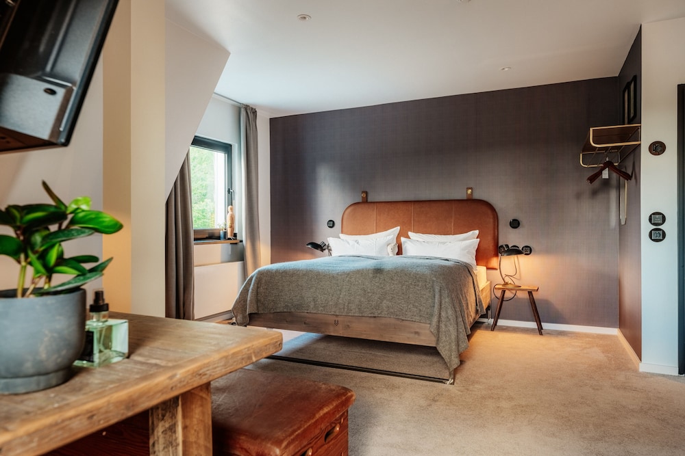 Deluxe Suite, 1 Queen Bed, Sauna, Mountain View photo 1