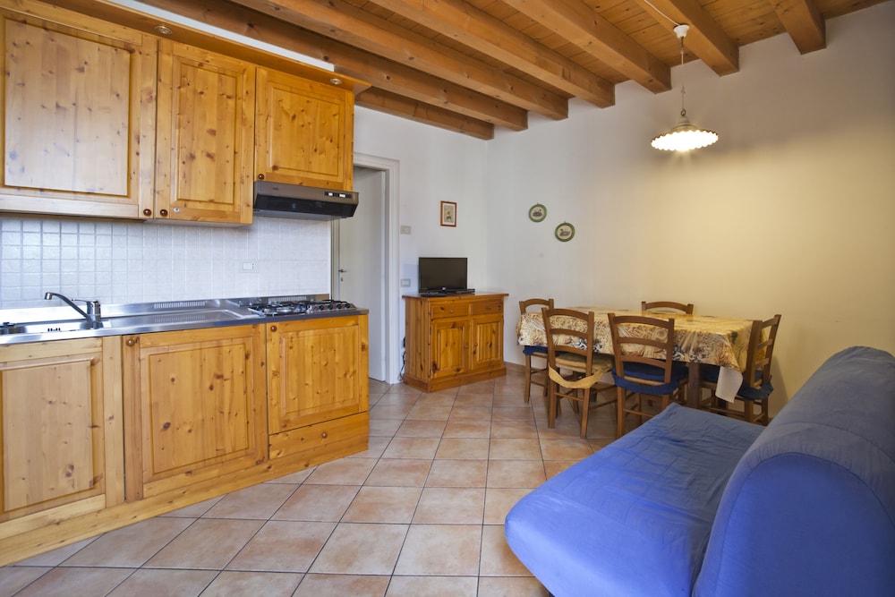 Family Apartment, 1 Bedroom, Refrigerator & Microwave photo 2