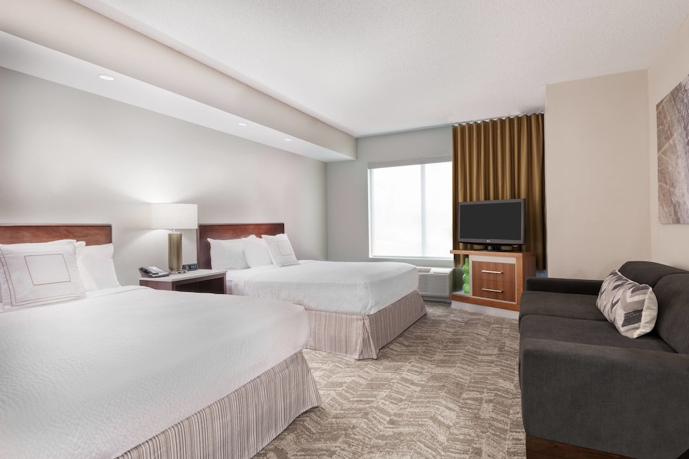 Studio Suite, 2 Queen Beds with Sofa Bed (Mobility/Hearing Access, Roll-In Shwr)