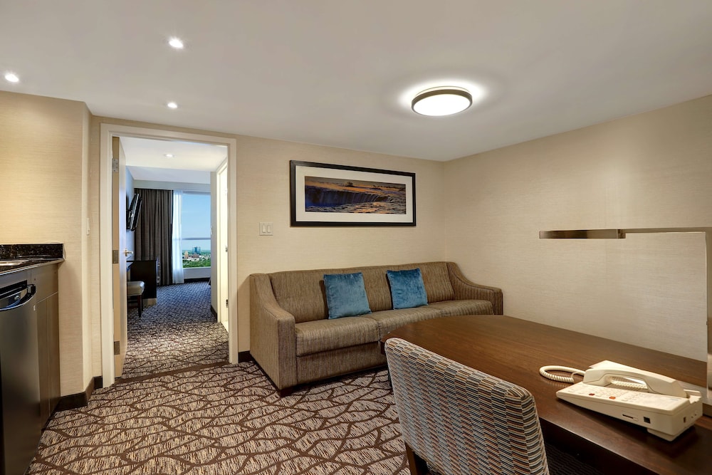 King Bed Premium with Sofa Bed and view of Niagara Falls & American Falls - Floor 30
