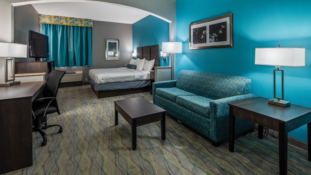 Suite, 1 King Bed, Non Smoking, Microwave (with Sofabed) - Photo 1
