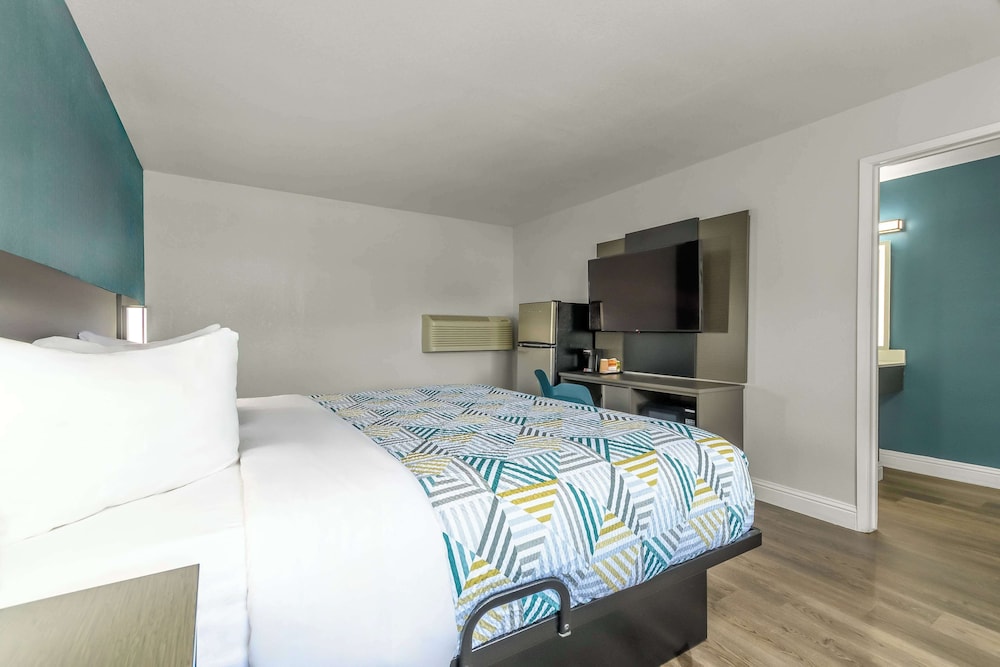 Standard Room, 1 King Bed, Non Smoking, Refrigerator & Microwave - Photo 6