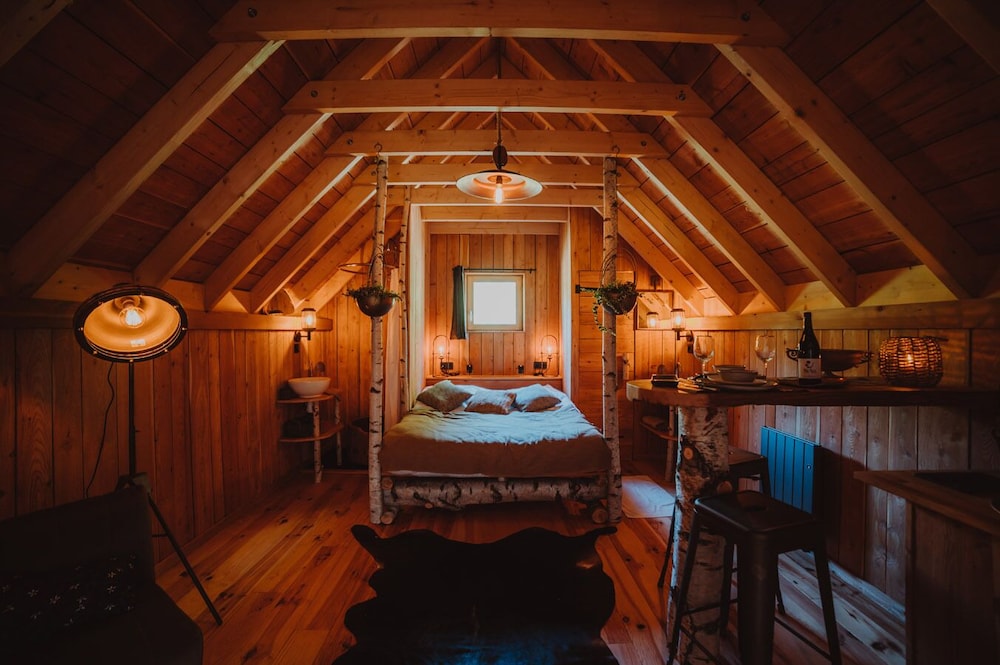 Superior Cabin, Private Bathroom, Mountain View (Couple avec spa) photo 1