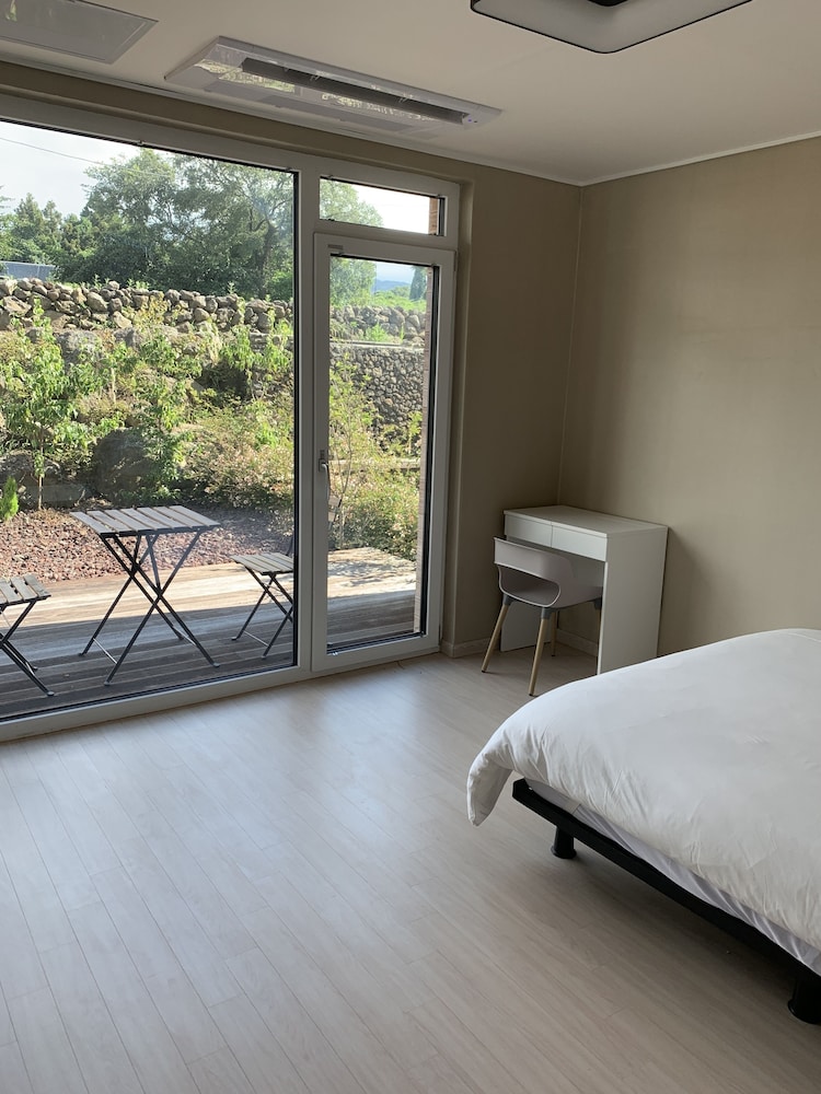 Terraced resort pension with outdoor garden