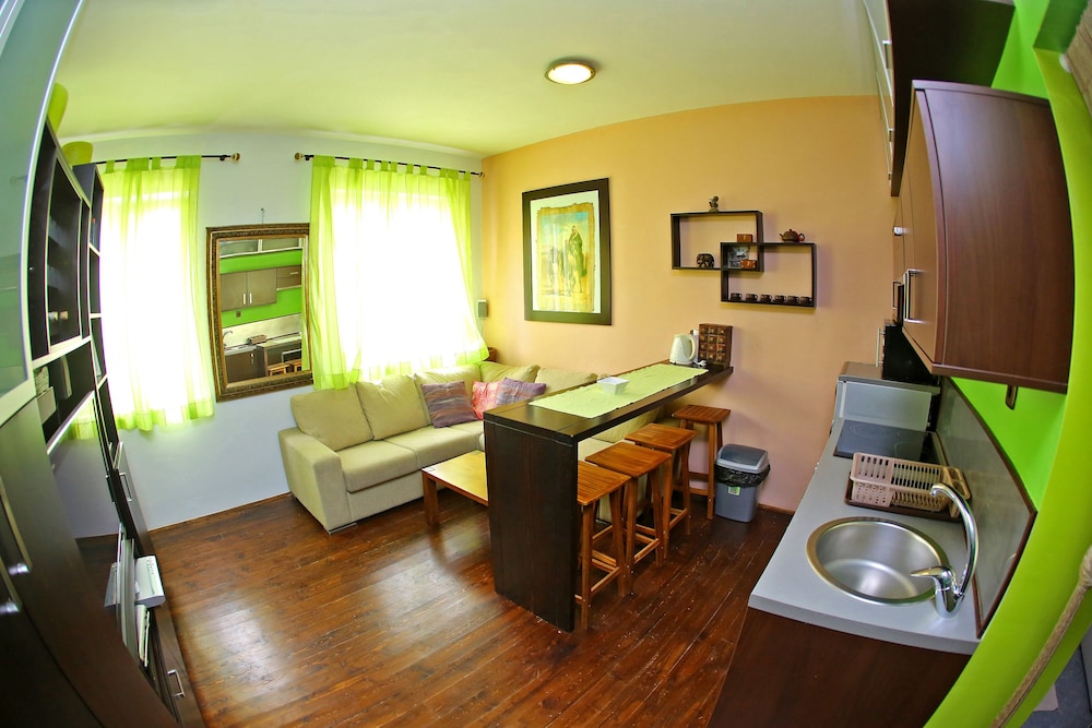 City Apartment, 1 Double Bed with Sofa bed, City View