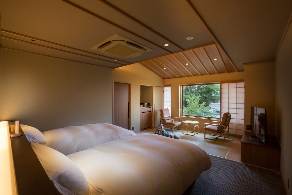 Japanese Western style room B with Open-air Bath(Annex)