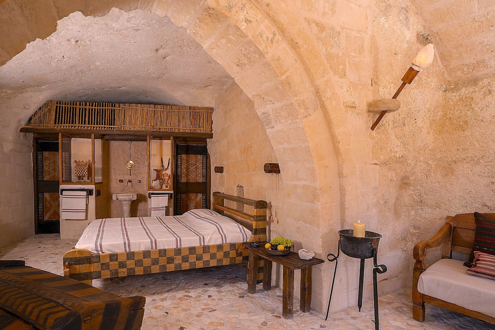 Enotrian Dwelling 5 - in a cave with view of the Sassi