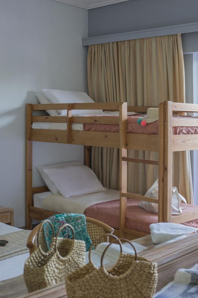 Cozy bunk beds for a fun getaway.