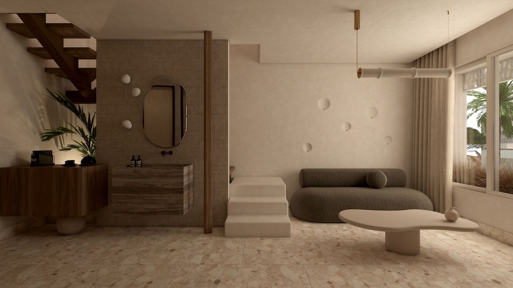 Loft Bliss Suite Sea View with Hydromassage Bathtub thumbnail 6