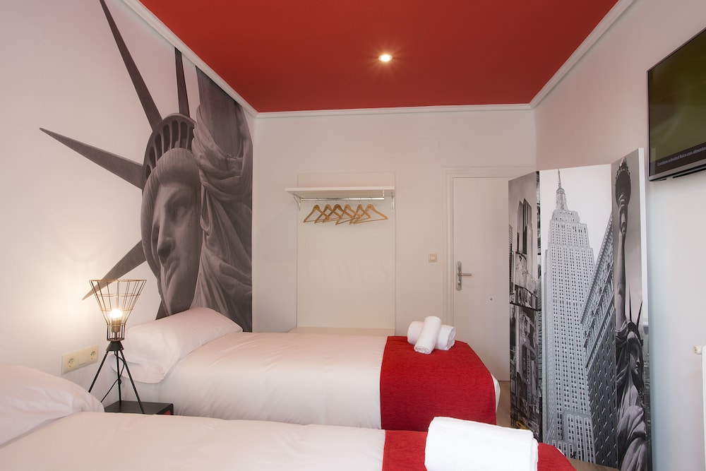 Double Room, 2 Twin Beds, Balcony, City View