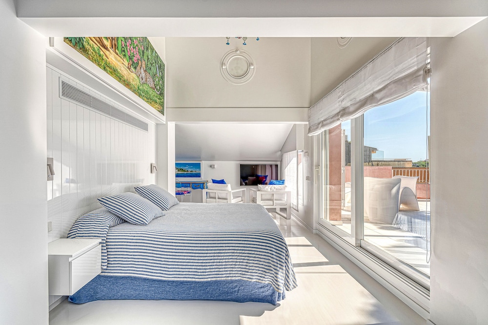 Habitación Doble de Lujo, 1 Cama King, Piscina Privada, Vista al Mar