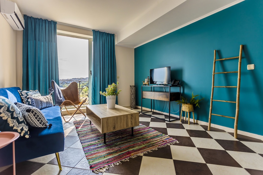 Deluxe Apartment, 1 Bedroom, Sea View