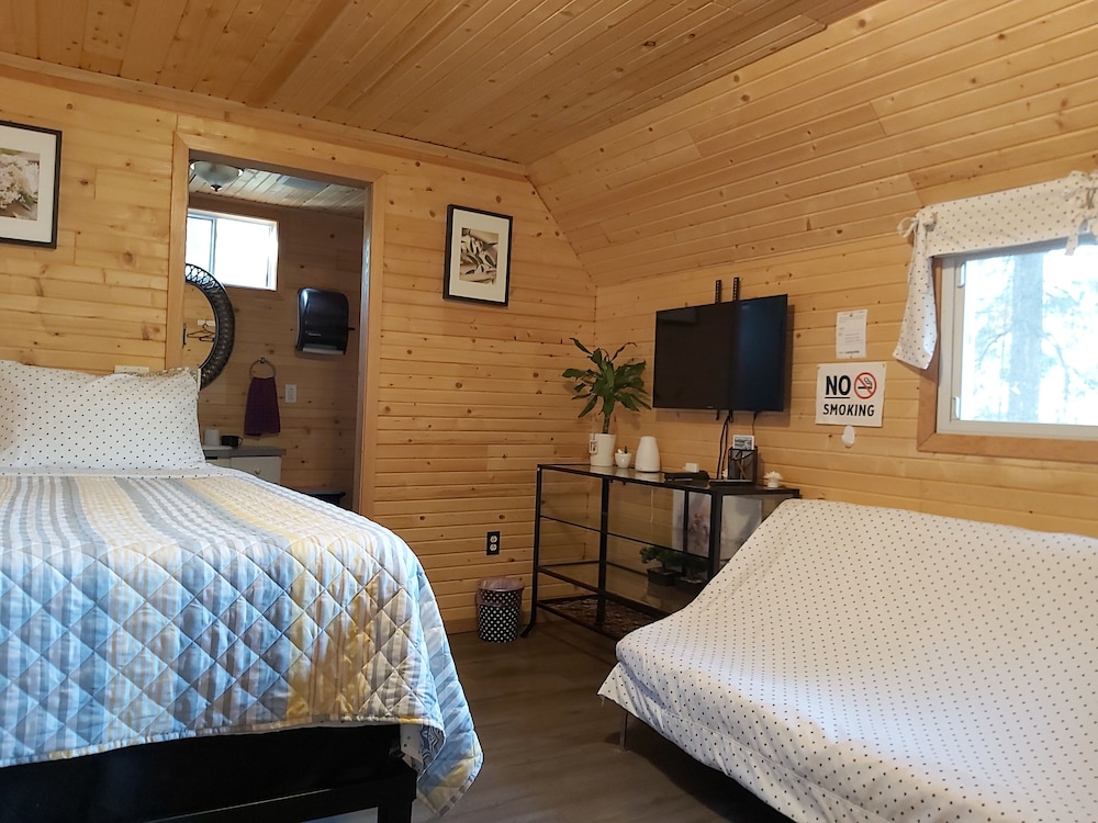 Deluxe Cabin, 1 Queen Bed with Sofa bed photo 1