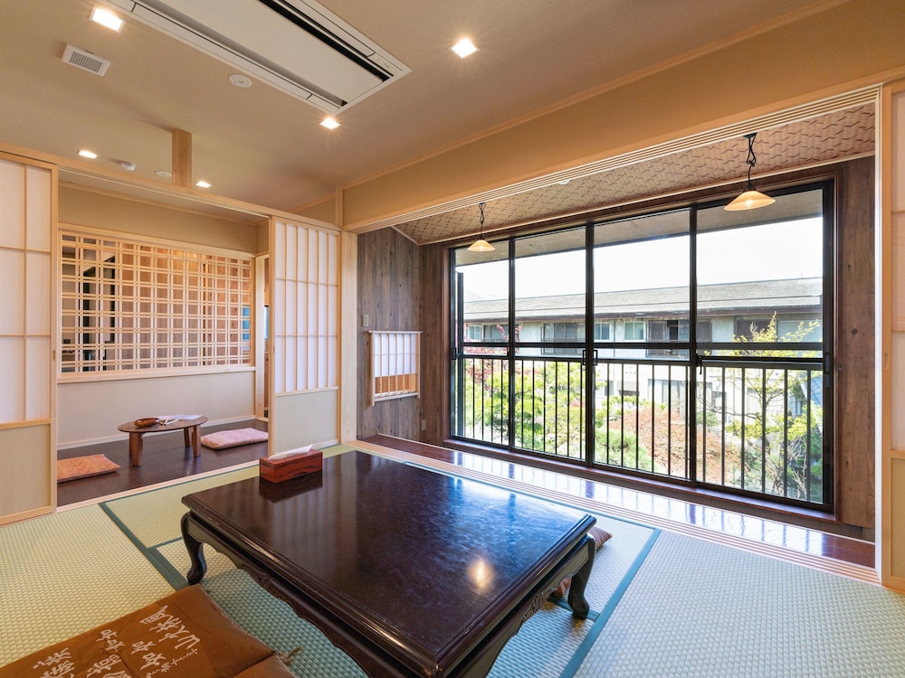 Guest room with a new half-open-air bath [Akadake] - non-smoking room photo 1