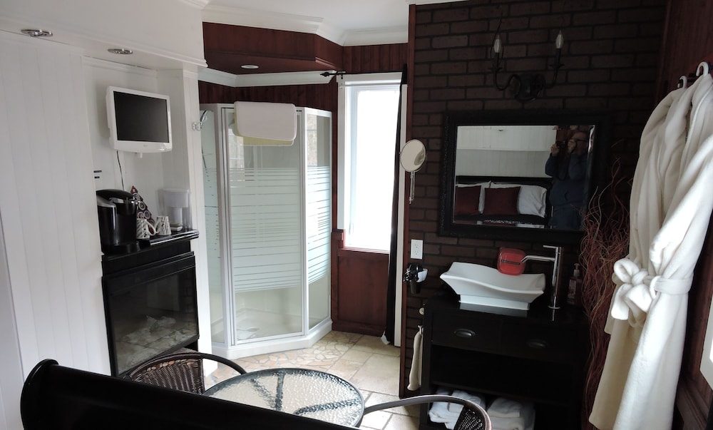 Basic Room, 1 Queen Bed, Fireplace, Lake View photo 2