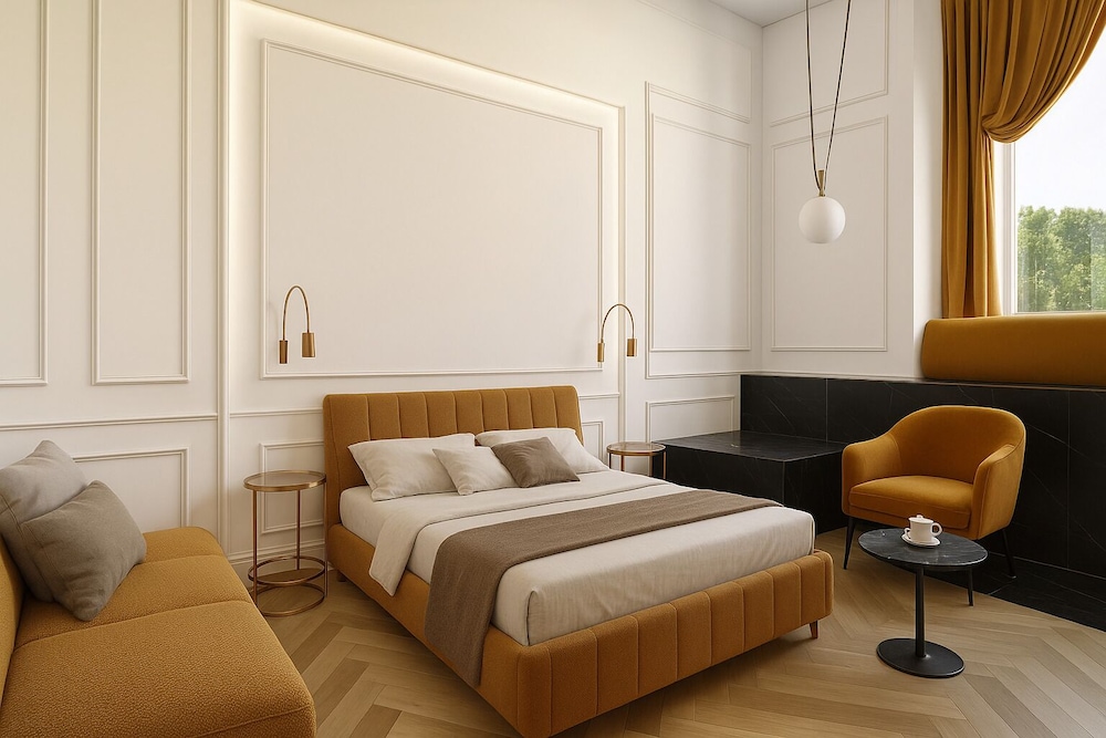 Junior Triple Room, Garden View
