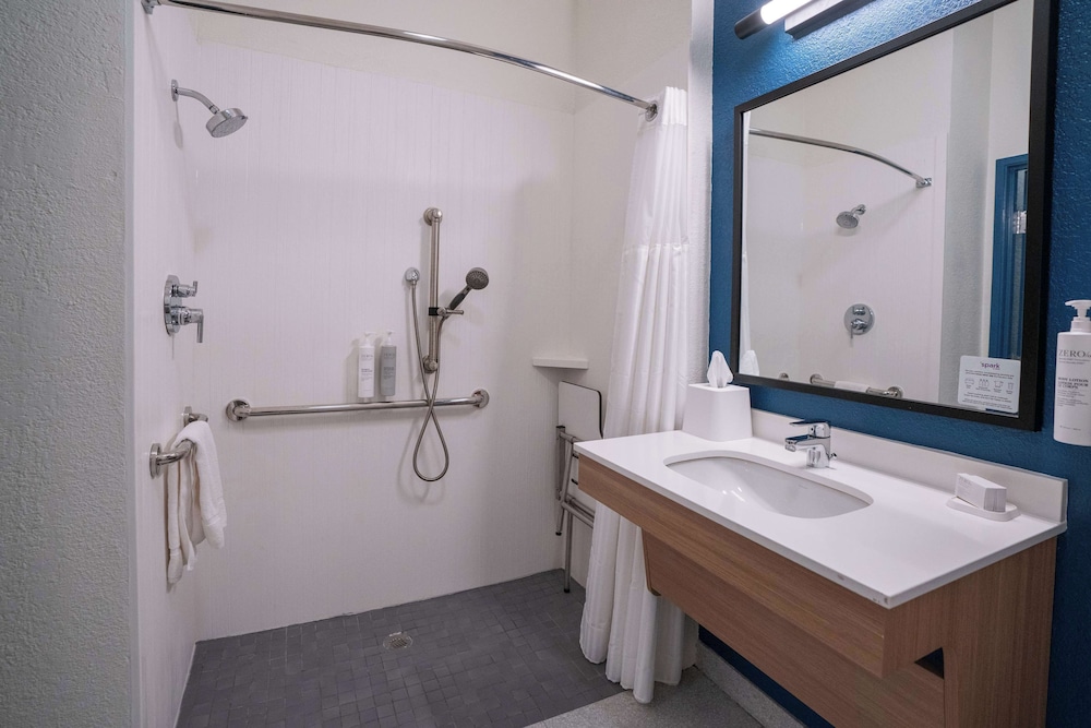 Room, 1 King Bed with Sofa bed, Accessible (Mobility & Hearing, Roll-in Shower) - Photo 4