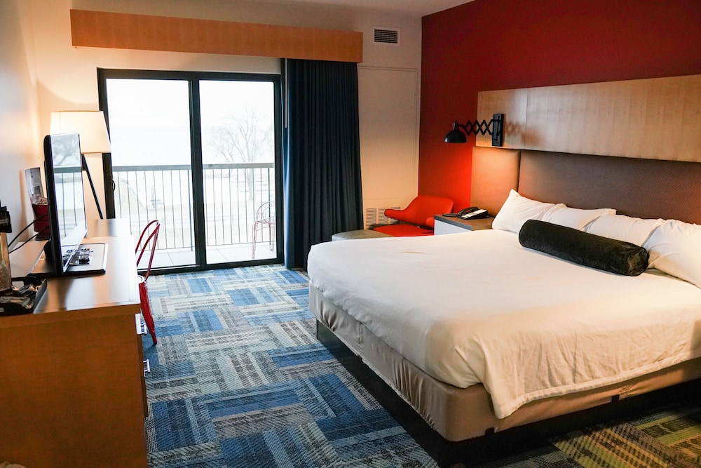 Premium Room, 1 King Bed, Balcony, Lake View photo 1