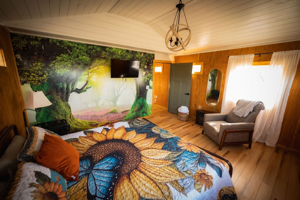 Ruby s Red Cabin Hot Tub Nature Horses Indy, Billede 33