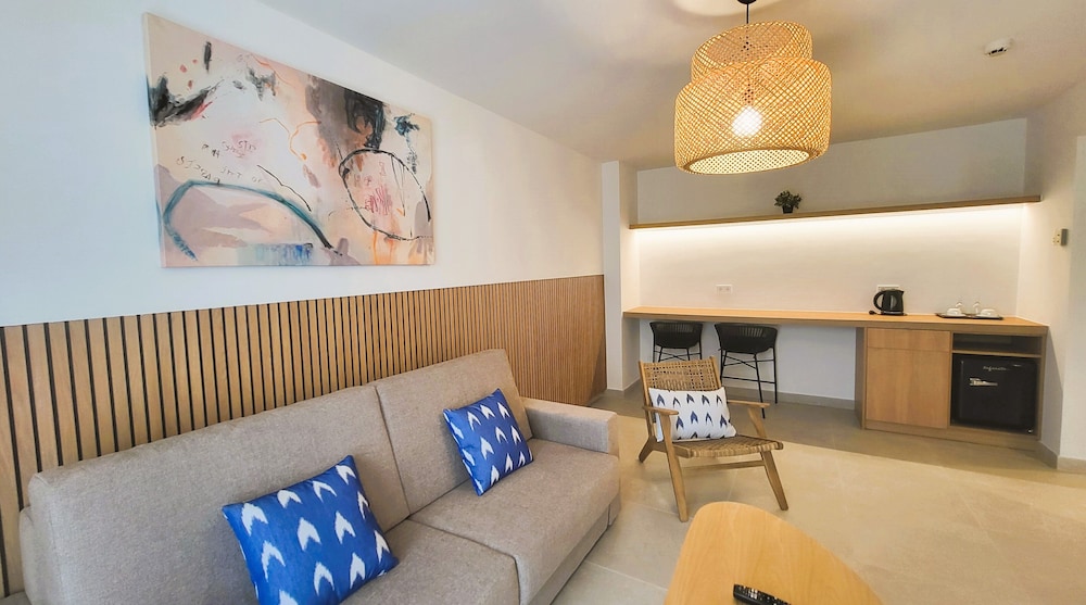 Suite, Balcony, Pool View (No Kitchen - 3 adults + 1 child)